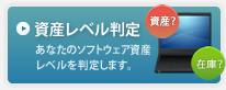 資産レベル判定　あなたのソフトウェア資産レベルを判定します。